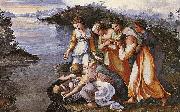 RAFFAELLO Sanzio Moses Saved from the Water painting